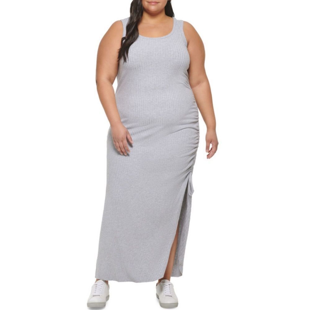 Calvin Klein Ribbed Maxi Dress